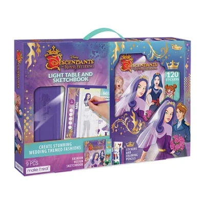Disney Collection Descendants Royal Wedding: Light Table & Sketchbook In Multi