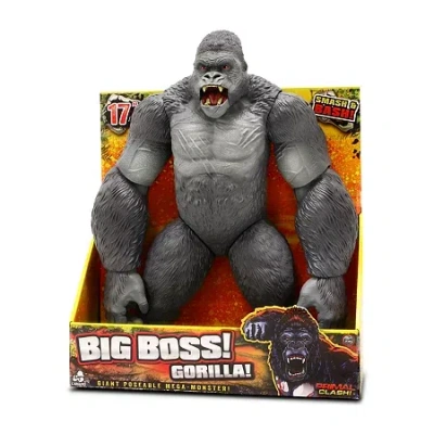 Lanard Big Boss Gorilla Action Figure In Transparent