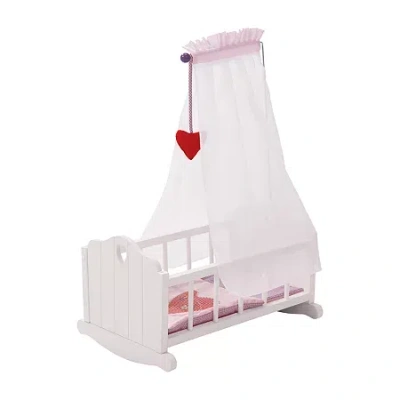 Roba-kids Doll Cradle Set: Fienchen Baby Play In Transparent