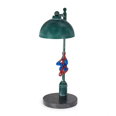Marvel Street Lamp With Spiderman Figure 16 Inch Led Desk Lamp In Multi