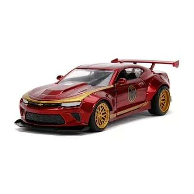 Marvel 1:32 Iron Man 2016 Chevy Camaro Diecast Car In Multi
