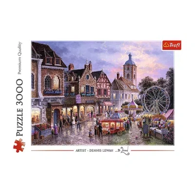 Trefl Puzzles - 3000 Piece Funfair Art Licencing 3000-pc. Puzzle In Transparent
