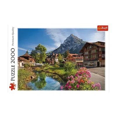 Trefl Puzzles - 2000 Piece Alps In The Summer 2000-pc. Puzzle In Transparent