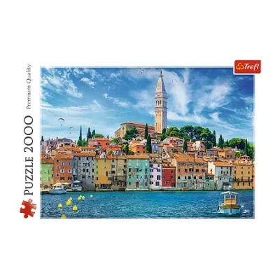 Trefl Puzzles - 2000 Piece Rovinj Croatia 2000-pc. Puzzle In Transparent