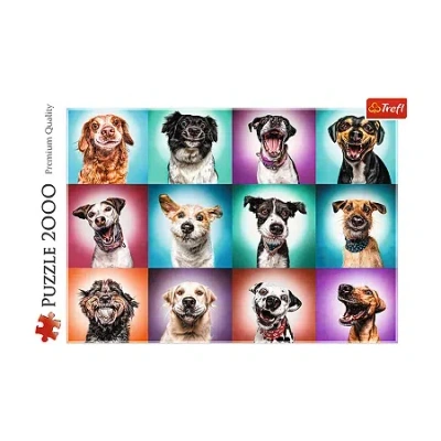 Trefl Puzzles - 2000 Piece Funny Dog Portraits Puzzle In Transparent