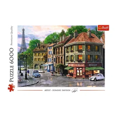 Trefl Puzzles - 6000 Piece Street Of Paris 6000-pc. Puzzle In Transparent