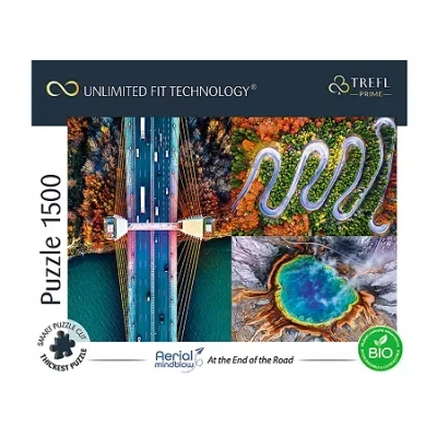 Trefl Puzzles - 1500 Piece At The End Of The Road 1500-pc. Puzzle In Transparent