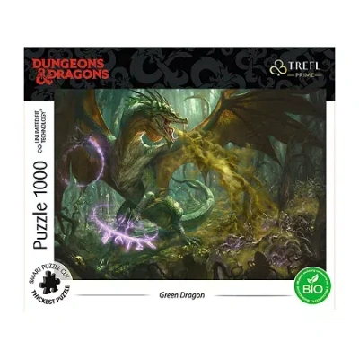 Trefl Puzzles - 1000 Piece Dungeon & Dragons Hunt 1000-pc. Puzzle In Transparent
