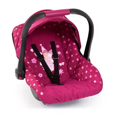 Bayer Design Car Seat Doll Accessory In Pink