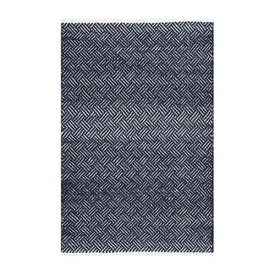 Safavieh Arianne Geometric Cotton Rug In Blue