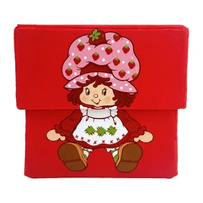Happy Nappers Strawberry Shortcake Toy Box In Red