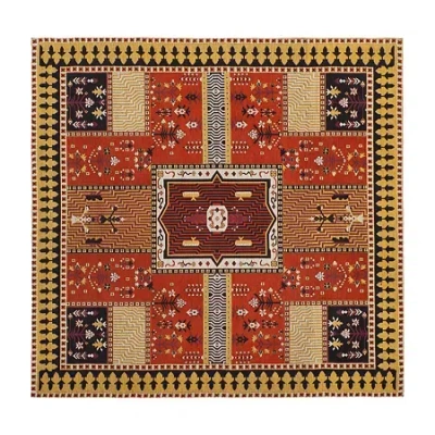 Safavieh Classic Vintage Collection Waylon Geometric Square Area Rug In Multi