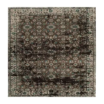 Safavieh Classic Vintage Collection Gino Oriental Square Area Rug In Multi