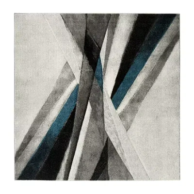 Safavieh Hollywood Collection Richard Abstract Square Area Rug In Multi