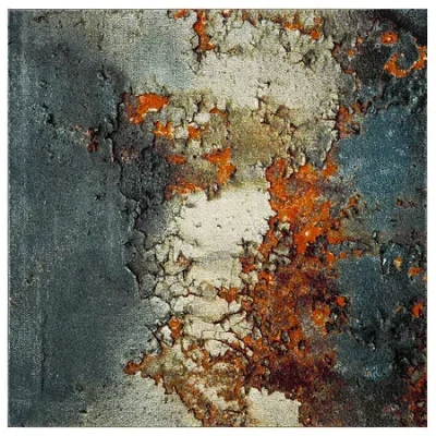 Safavieh Glacier Collection Kaelea Geometric Square Area Rug In Multi