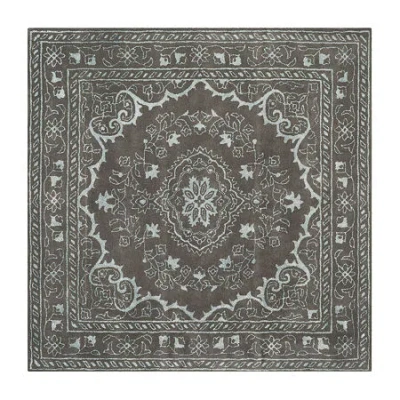 Safavieh Glamour Collection Dustin Oriental Square Area Rug In Gray
