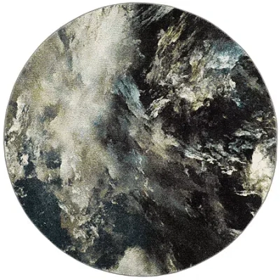 Safavieh Glacier Collection Jessika Abstract Round Area Rug In Multi