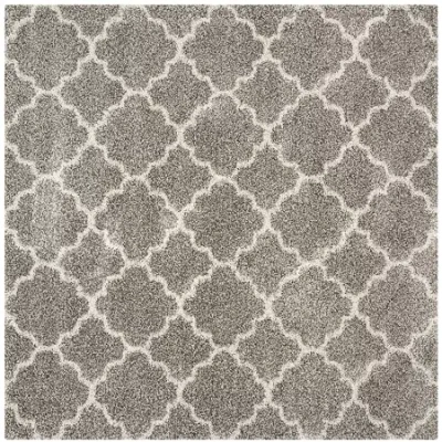 Safavieh Hudson Shag Collection Synthia Geometric Square Area Rug In Multi