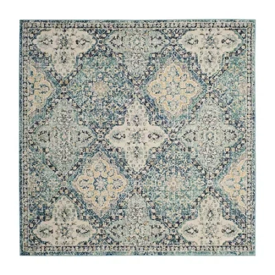 Safavieh Karima Geometric Square Rugs In Multi