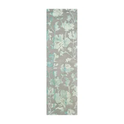 Safavieh Dip Dye Collection Jessie Floral Runner Rug In Multi