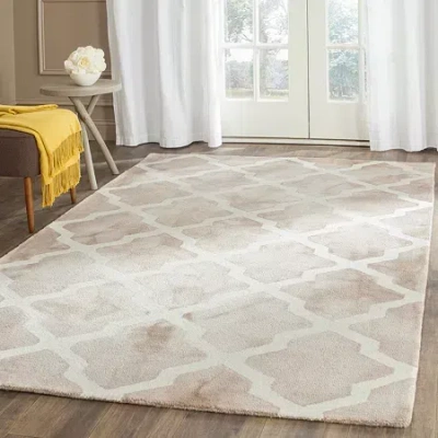 Safavieh Dip Dye Collection Petra Geometric Square Area Rug In Multi