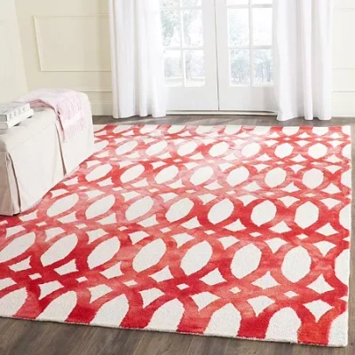 Safavieh Dip Dye Collection Maralyn Geometric Square Area Rug In Multi