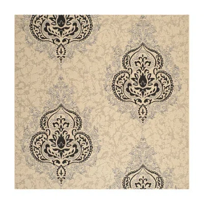 Safavieh Courtyard Collection Dedrick Medallion Indoor/outdoor Square Area Rug In Multi