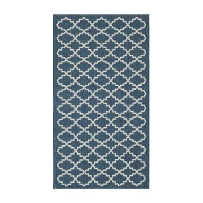 Safavieh Courtyard Collection Bora Geometric Indoor/outdoor Area Rug In Multi