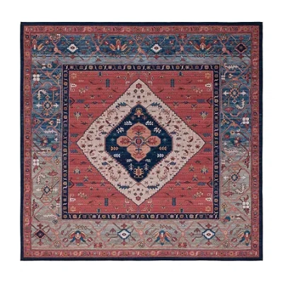 Safavieh Tucson Lucy Indoor Square Area Rug In Red