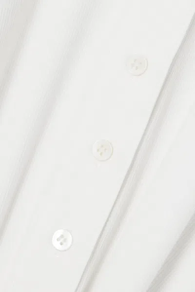 Totême Long-sleeved T-shirt In White