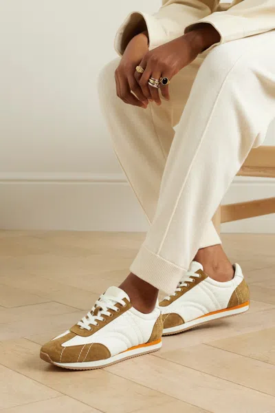 Totême Round-headed Sports Shoes In White