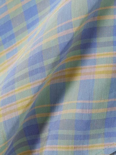 Totême Pleated Checked Dress In Multi