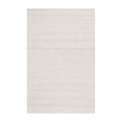 Martha Stewart Ana Geometric Woven Indoor Rectangular Area Rug In White