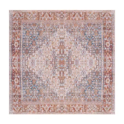 Safavieh Tucson Ivy 6'x6' Indoor Square Area Rug In Sand