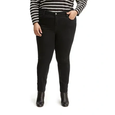 Levi 's Womens Plus 721 High Rise Skinny Jean In Black