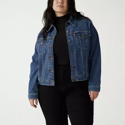 Levi 's Women's Plus Original Trucker Denim Jacket In Blue