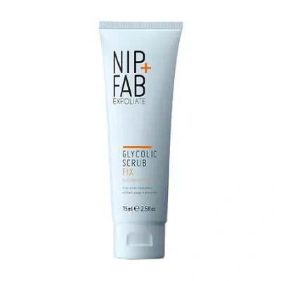 Nip+fab Glycolic Fix Scrub 75ml In Transparent