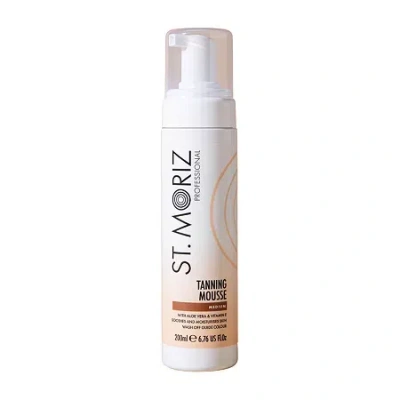 St. Moriz Professional Self-tanning Mousse Medium In Gold
