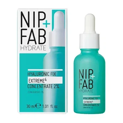 Nip+fab Hyaluronic Fix Extreme4 2% Hydration Concentrate 30ml Face Treatment In Transparent