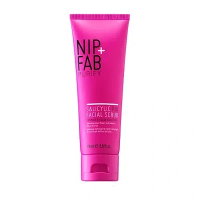 Nip+fab Salicylic Fix Scrub 75ml In Transparent