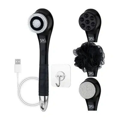 Spa Sciences Nera: Power Shower Brush In Black
