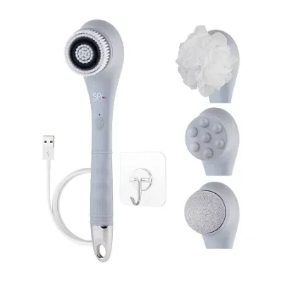 Spa Sciences Nera: Power Shower Brush In Gray