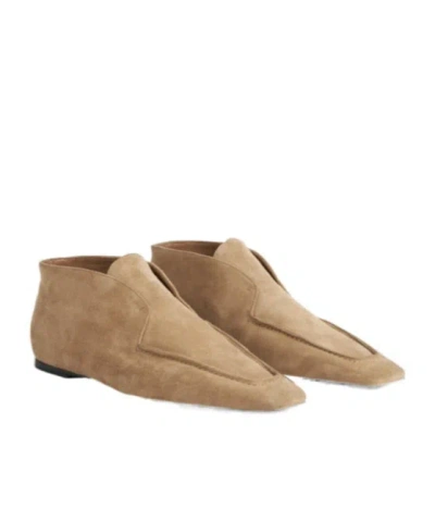 Totême The Desert Slip-on Boots In Brown