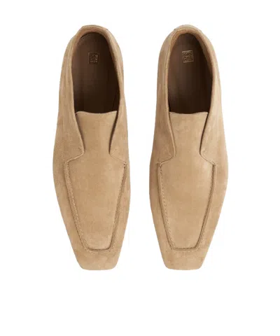 Totême The Desert Slip-on Boots In Brown