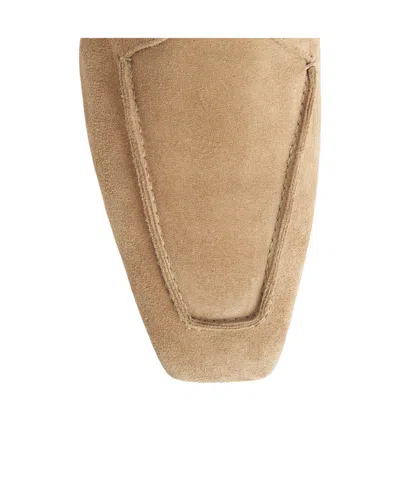 Totême The Desert Slip-on Boots In Brown