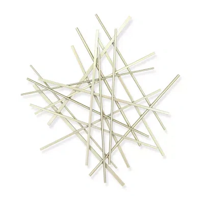 Cheungs Avalon Silver Abstract Dã©cor Metal Wall Art In Silver