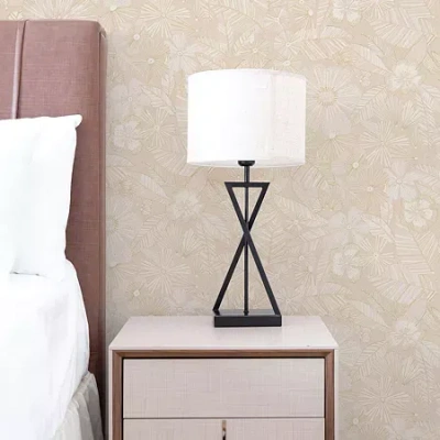 Tempaper Metallic Bloom Peel & Stick Wallpaper In Pink