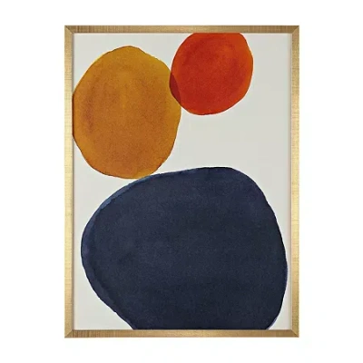 Safavieh 18" X 24" Primary Objective Print In Blue