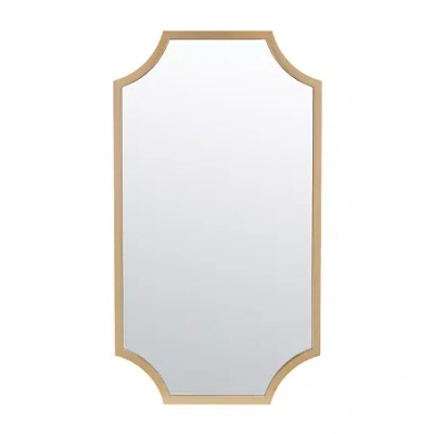 Safavieh 19.75 X 36 Elenin Wall Mount Wall Mirror In Yellow