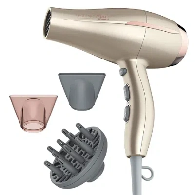 Conair Infinite Pro 1875w Titanium Ceramic Hair Dryer Ceramic Hair Dryer In Gray